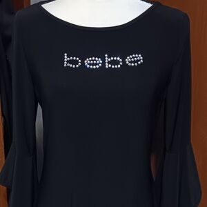 Ladies Black Dress By Bebe Size Medium